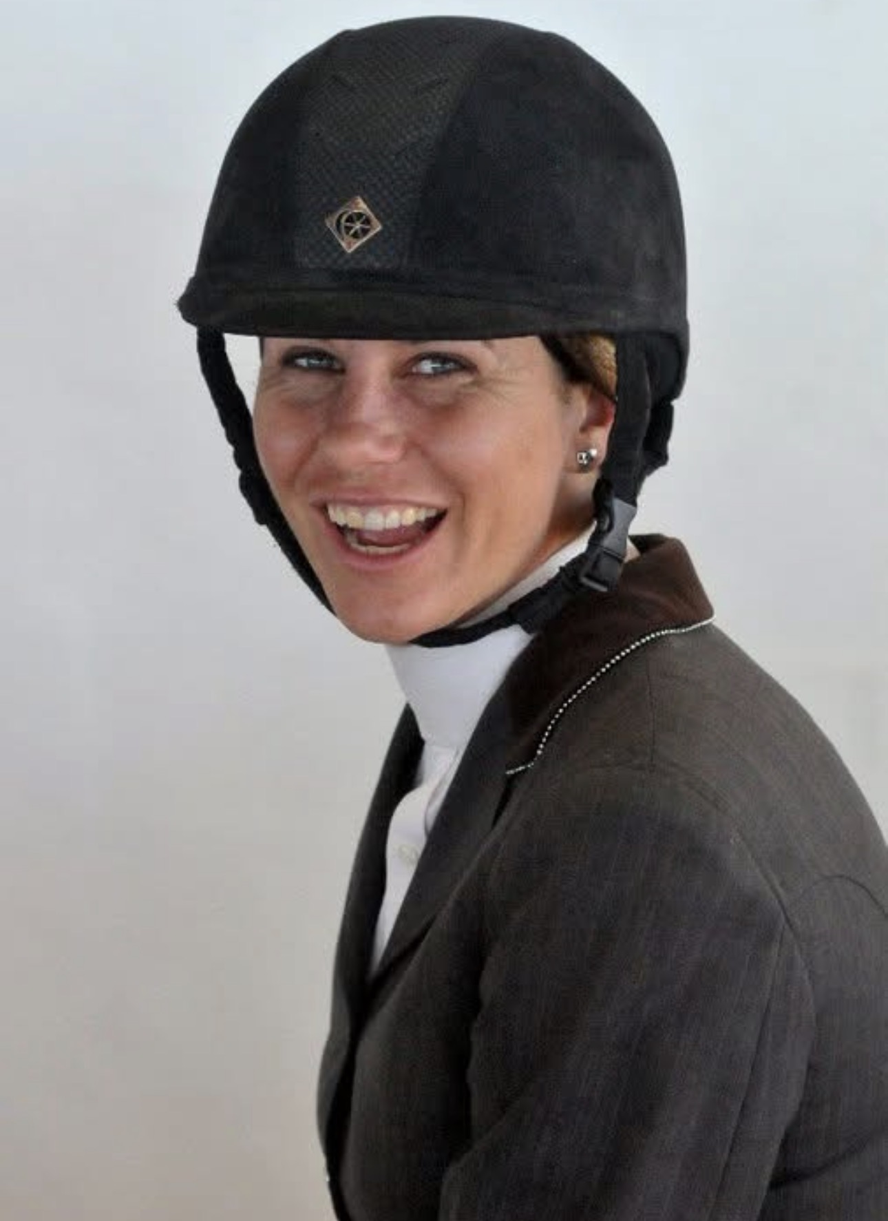 Allison Wicks in riding attire